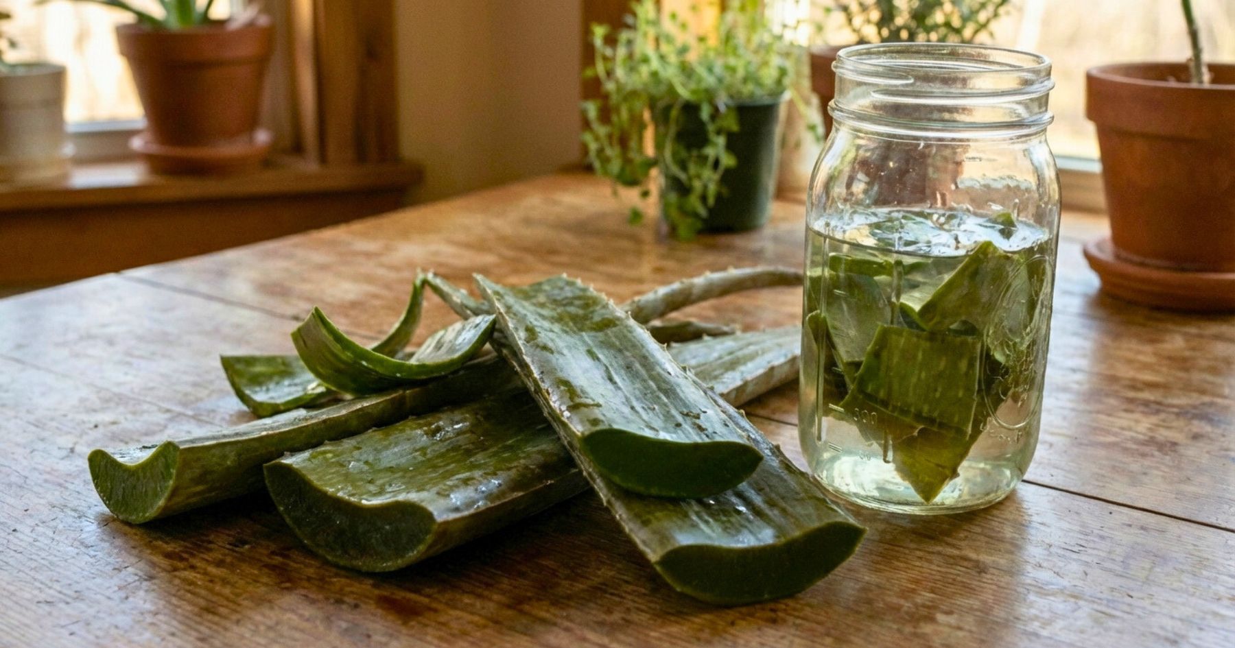 Zbyly vám slupky z aloe